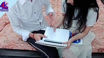 Indian School Students Hook-up Desi Chudayi with Clear Hindi