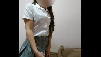 Pov Public institute school gal is sultry about deep-throating hard-ons - stepbrother I need money, I'm a virgin but I do what you want! teenage gal school gal deep-throating dude fellow meat